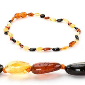 Amber Teething necklace is good for babies