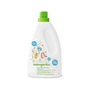Babyganics Liquid Baby Laundry Detergent, Fragrance Free