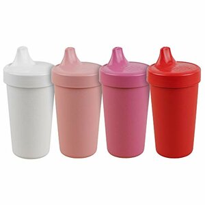 Re-Play No Spill Cups, Eco Friendly, 4 Pack